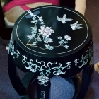 Asian garden bench