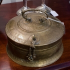 Antique brass box
