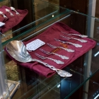Strawberry spoon & forks by Tiffany & Co.
