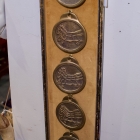Korean medallions - set of 5