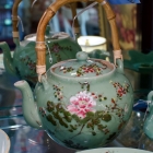 Celadon teapot