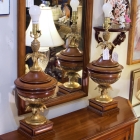 Vintage Steiffel lamps - beautiful!