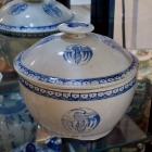 Chinese rice bowl - phoenix motifs - vintage