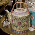 Vintage “Mun Shou” tea pot
