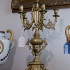 Vintage Italian brass candlestick