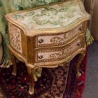 Italian Florentine chest / end table
