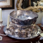 punch bowl set - 14 pcs total