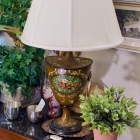 Bradburn Gallery tole lamp
