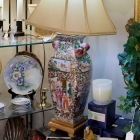 Rose Famille lamp