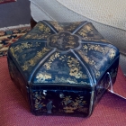 Black lacquered Asian box