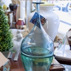Blown glass vase