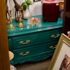 Pair of lacquered Bombay stands