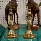 Large heavy VA Metalcrafters candle sticks