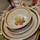 8 place settings - Thanksgiving harvest