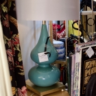 Turquoise lamp - as is