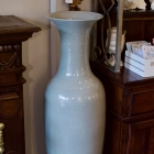 Pair of Celadon palace vases