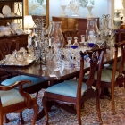 Maitland Smith dining room table - 1 leaf