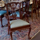 Set of 8 Chippendale chairs