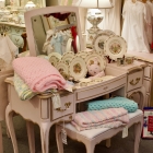 French provincial vanity