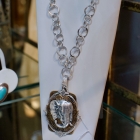 Sterling / bronze elephant enhancer