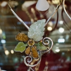 Sterling brooch / necklace - “The Dreamer”