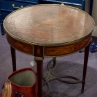 Louis XVI style marquetry side table
