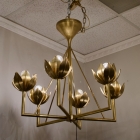 Julie Neill Alberto small low ceiling chandelier