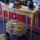 inlaid console table