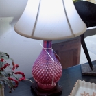 Hobnail lamp