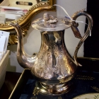 Large silverplate coffee pot
