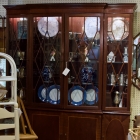 Baker Charleston collection mahogany breakfront