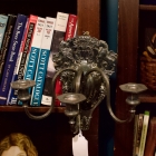 English hallmark candle holders