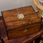 19th C English work / jewelry box