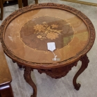 Round French table