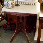 Victorian marble top table