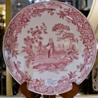 Pink Spode dish