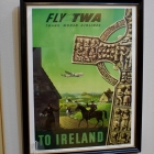 Vintage TWA travel poster