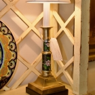 Small cloisonne lamp