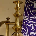 Vintage brass candlestick