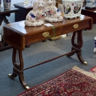 Baker furniture drop leaf table