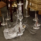 Schonbek 9 arm chandelier