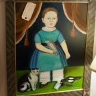 Primitive theme by Augustus Mino 1922 - 2004