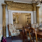 Rare & impressive Italian 18th century gilt wood door surround