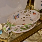 Chelsea house porcelain reticulated bowl