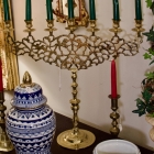 Brass candlestick
