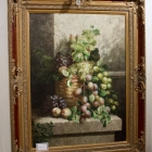 Classical still life oil on canvas