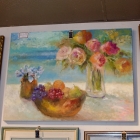 Beautiful modern impressionist oil on canvas