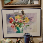 Modern impressionist original watercolor