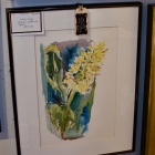 Floral study original watercolor - signed