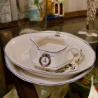 3 pc “A” dishware - Martha Washington